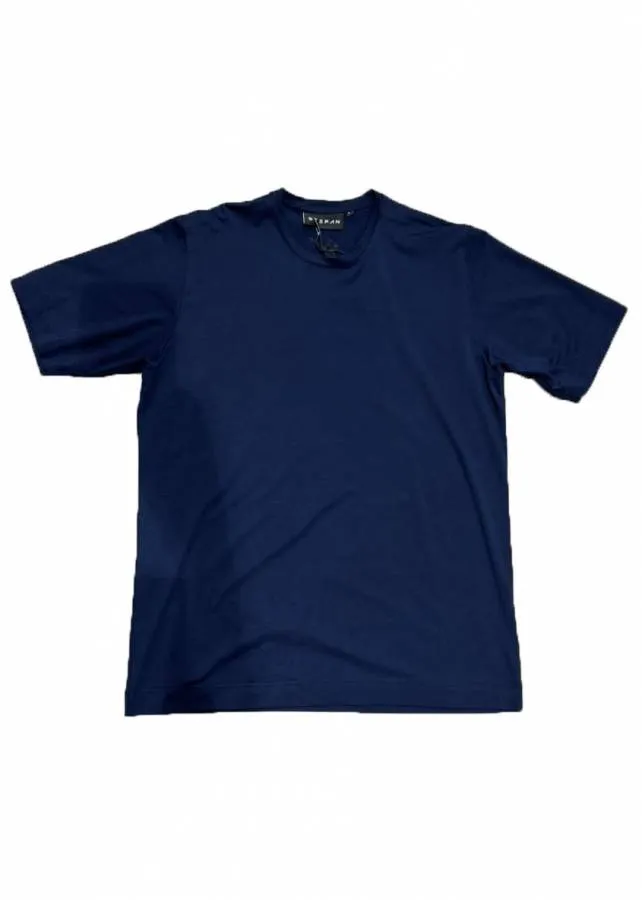 STEFAN - Ανδρικό T-shirt Bold 3500 μπλέ