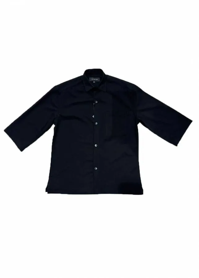 STEFAN - Ανδρικό πουκάμισο 9505 μαυρο