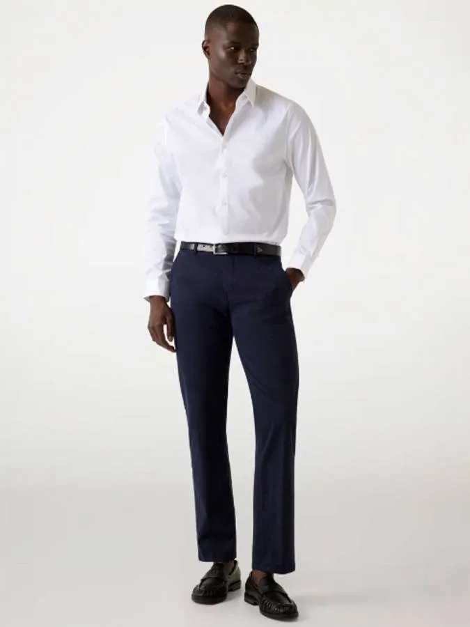 GUESS - Ανδρικό πουκάμισο M1YH20W7ZK1-G011 Λευκό