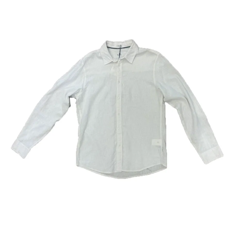 PEPE JEANS - Ανδρικό πουκάμισο AARONN PM306442 (802) Optic White