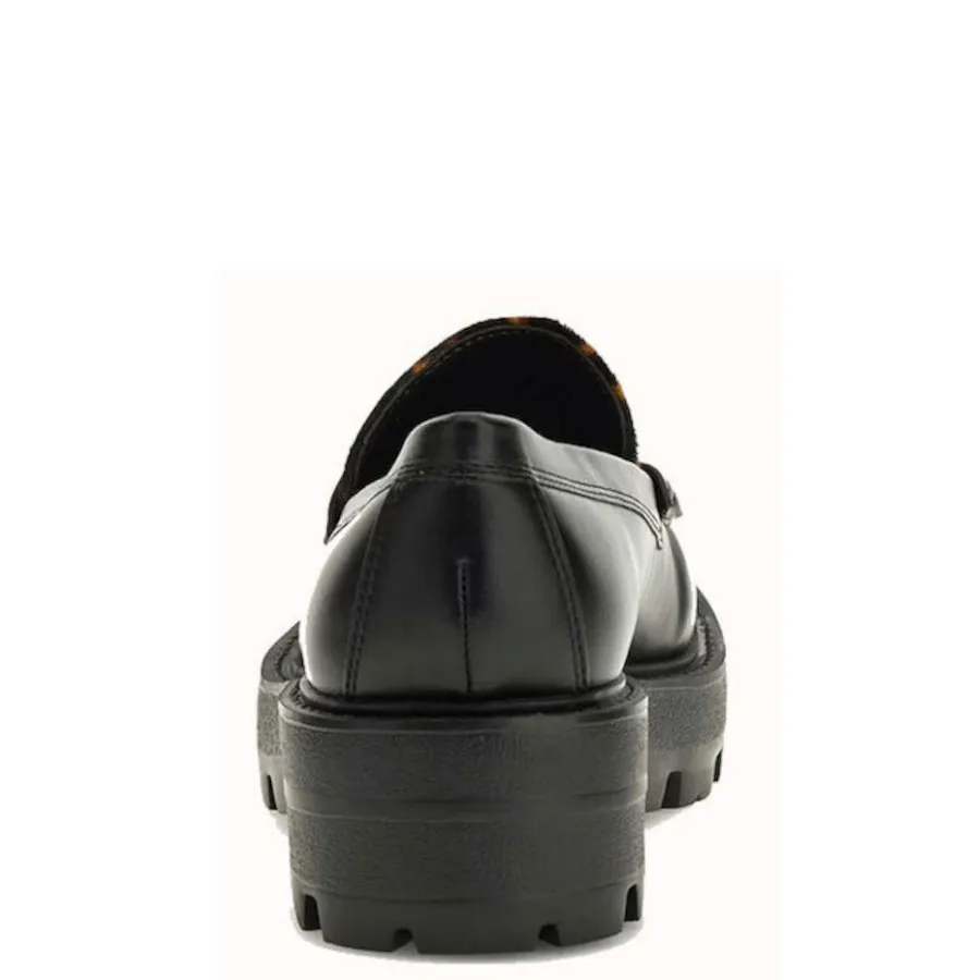 GUESS - Γυναικεία μοκασίνια FLTYK2LEP14-BLKTA Μαύρο