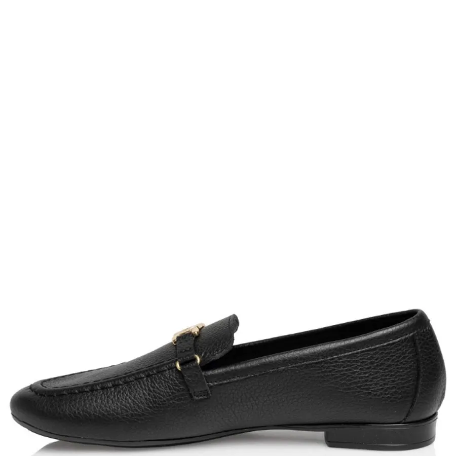 SANTE - Γυναικεία μοκασίνια 25-500-01 Μαύρο