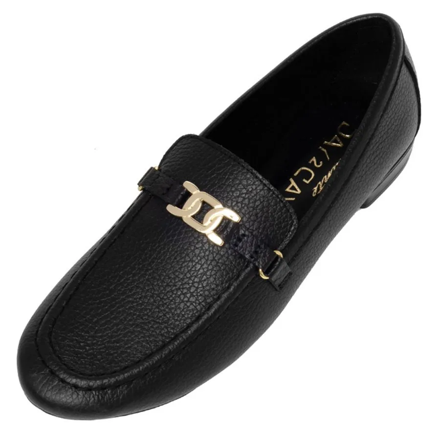 SANTE - Γυναικεία μοκασίνια 25-500-01 Μαύρο