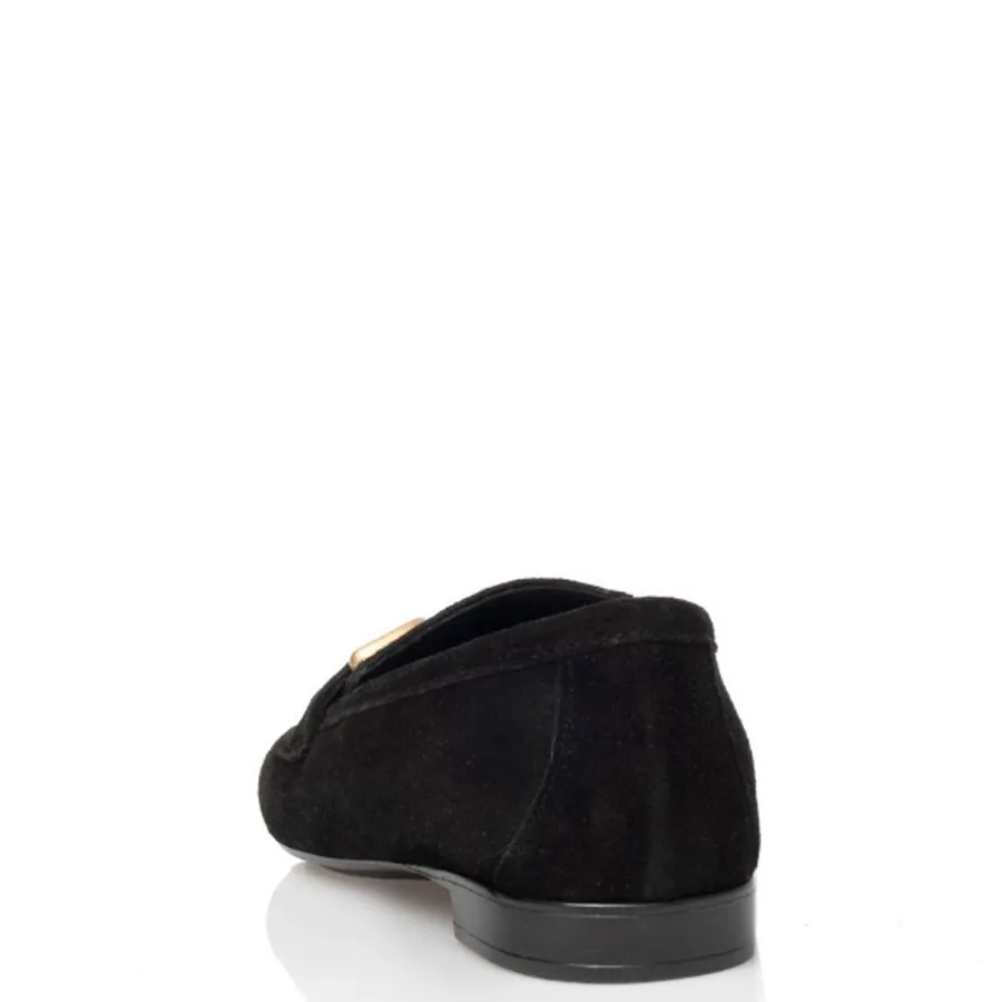 SANTE - Γυναικεία μοκασίνια 25-501-01 Μαύρο