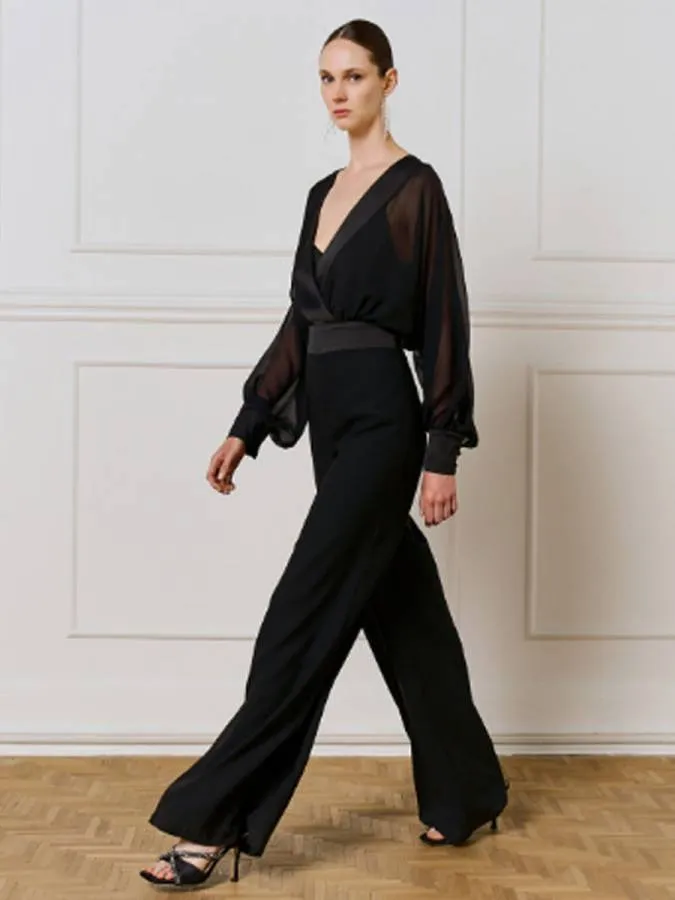 ACCESS - Γυναικεία ολόσωμη φόρμα 54-5506-BLACK