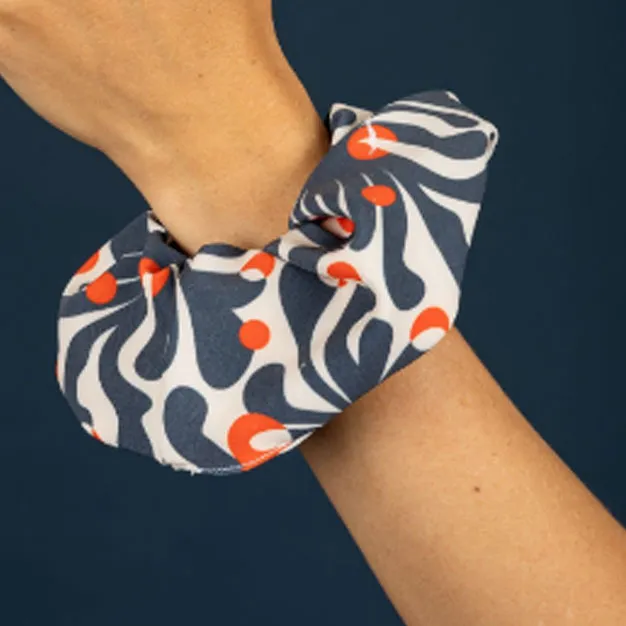 CHATON - Γυναικείο λαστιχάκι για τα μαλλιά Fuller 130-91189-Blue (002)