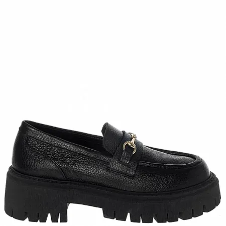 SANTE - Γυναικεία μοκασίνια με ιδιαίτερα μαλακό πάτο 24-544-01 Μαύρο