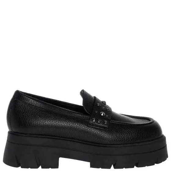 SANTE - Γυναικεία μοκασίνια με ιδιαίτερα μαλακό πάτο 24-555-01 Μαύρο