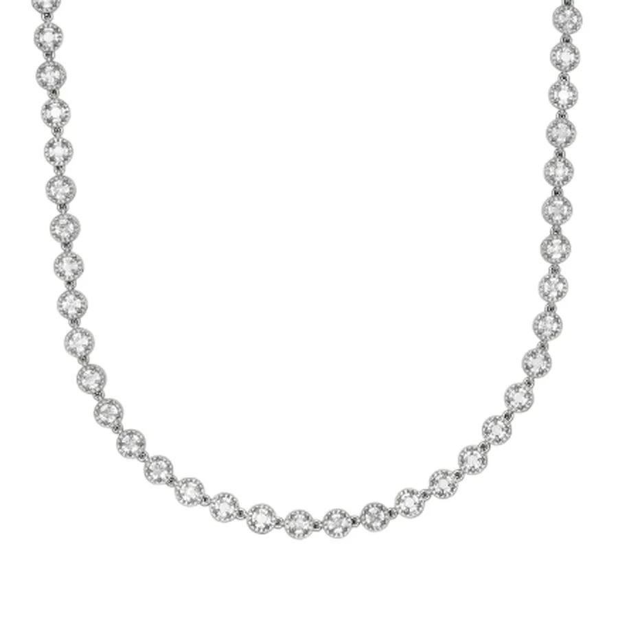 ALMYNOMA - Γυναικείο κολιέ STARLIGHT SILVER