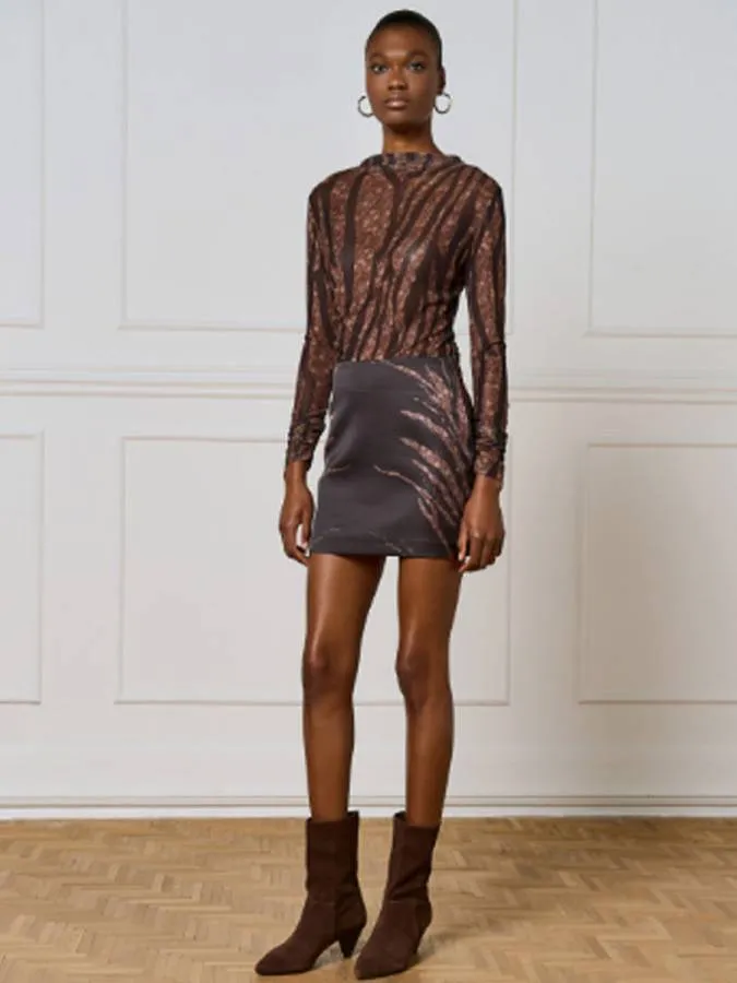 ACCESS - Γυναικεία φούστα 54-6055-BLACK