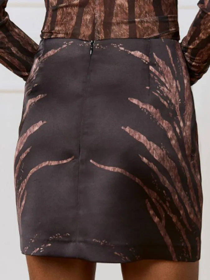 ACCESS - Γυναικεία φούστα 54-6055-BLACK