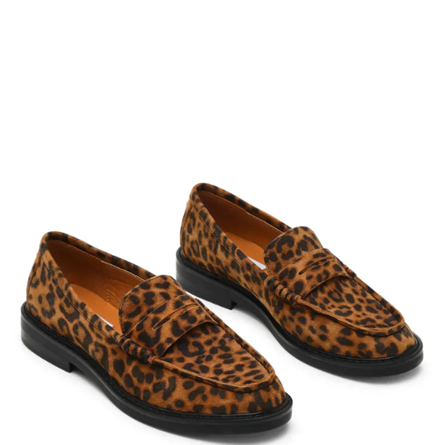 STEVE MADDEN - Γυναικεία μοκασίνια ADISON 11004736-96L Leopard Suede