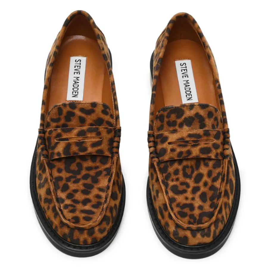 STEVE MADDEN - Γυναικεία μοκασίνια ADISON 11004736-96L Leopard Suede