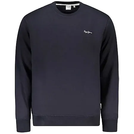 PEPE JEANS - Ανδρική μπλούζα MACBETH SMALL LOGO PLAIN CREW PM5800013 (594) Dulwich Blue