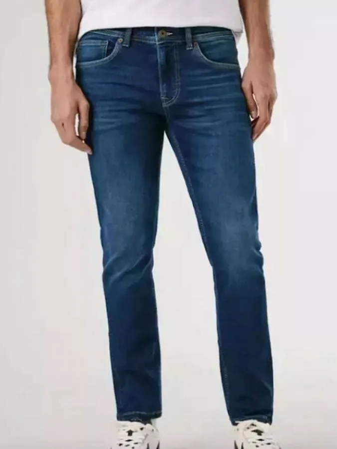 PEPE JEANS - Ανδρικό jean SUM GYMDIGO JEANS TRACK PM2073895AG2 (000) Denim
