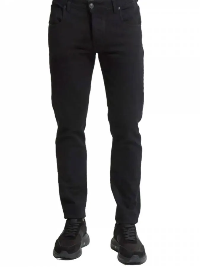 TRESOR - Ανδρικό παντελόνι OREGON 6280 Μαύρο
