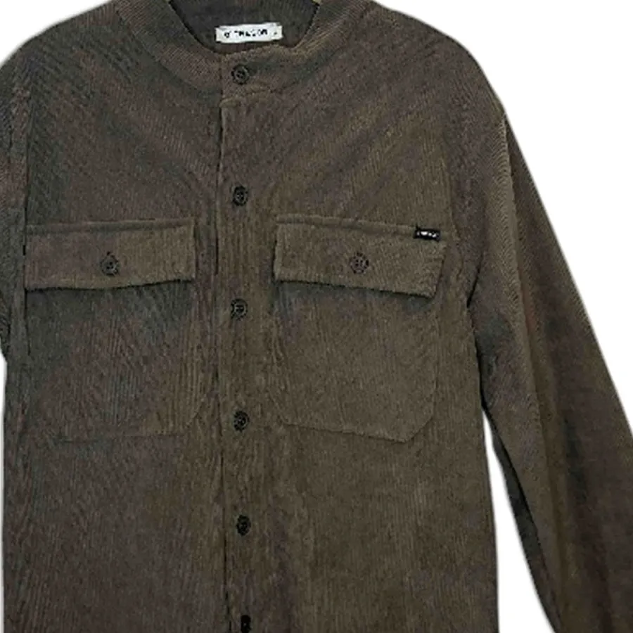 TRESOR - Ανδρικό overshirt QUINN 2716 Stone