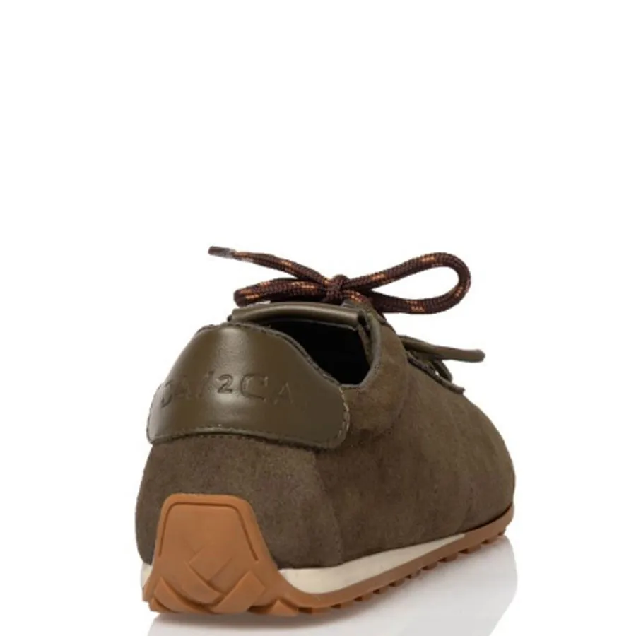 SANTE - Γυναικεία sneakers με ιδιαίτερα άνετη φόρμα 25-505-64 Λαδί