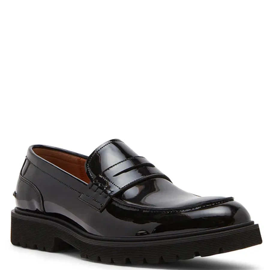 STEVE MADDEN - Ανδρικά μοκασίνια MAISONN 12000756-017 Black Leather