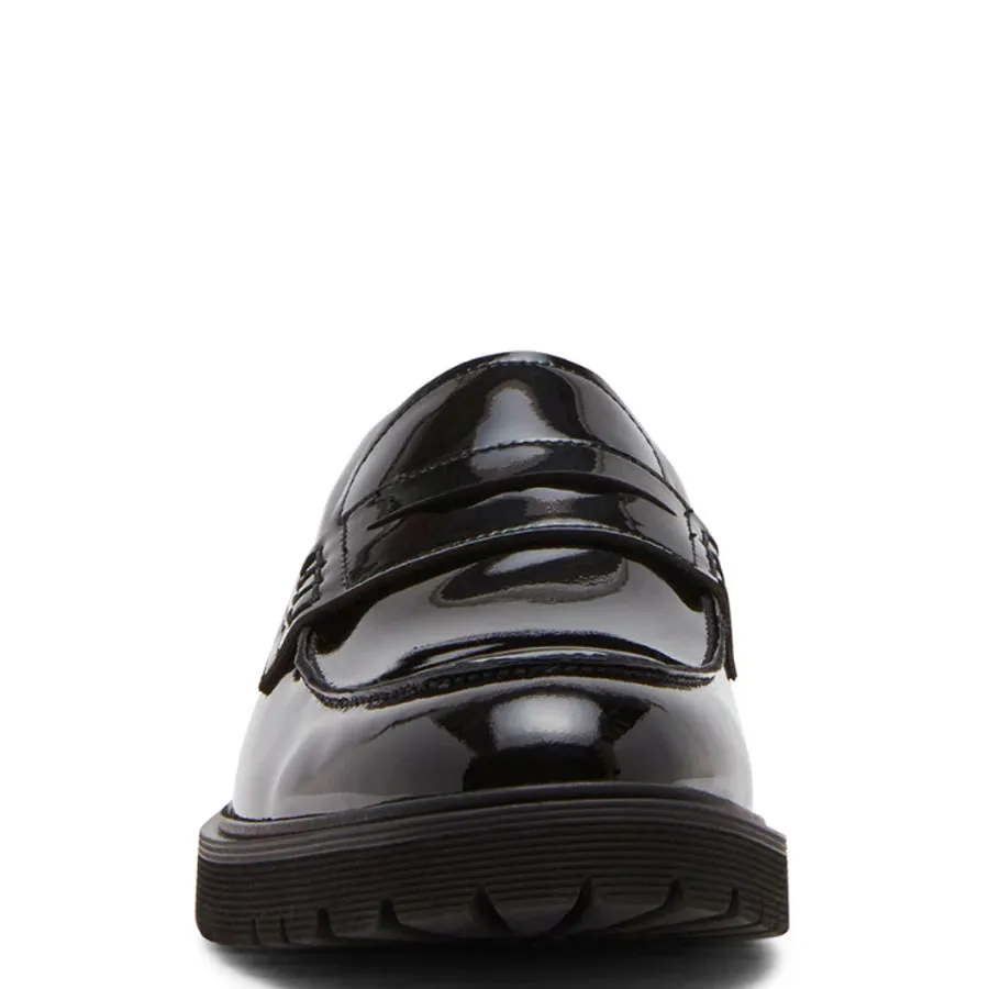 STEVE MADDEN - Ανδρικά μοκασίνια MAISONN 12000756-017 Black Leather