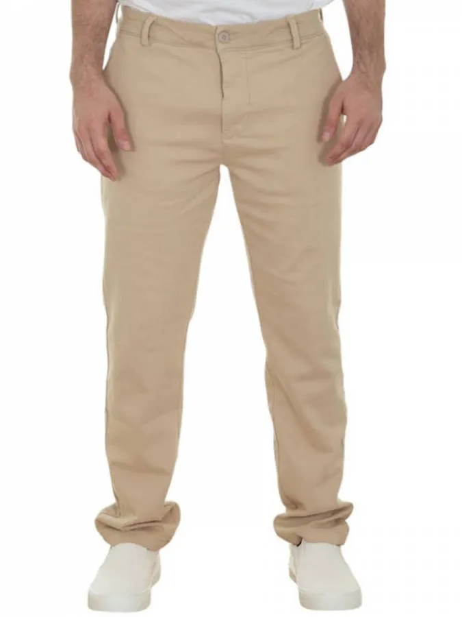 PEPE JEANS - Ανδρικό παντελόνι GYMDIGO CHINO PM211875 (833) Light Beige