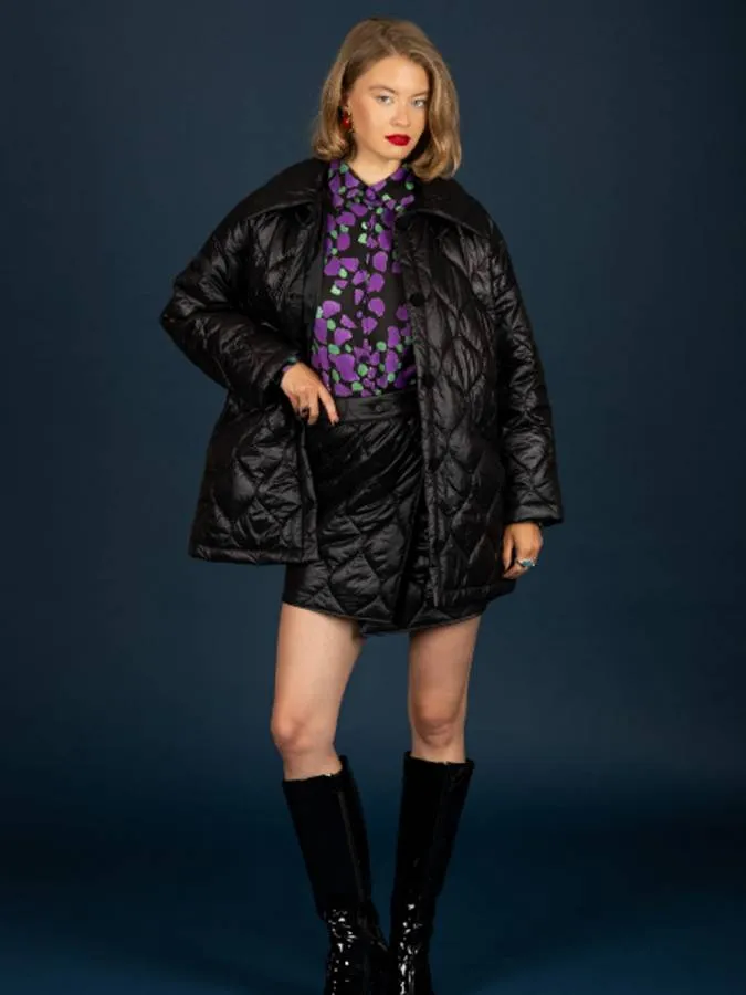 CHATON - Γυναικείο μπουφάν Marcus 130-61108-Jet Black (899)