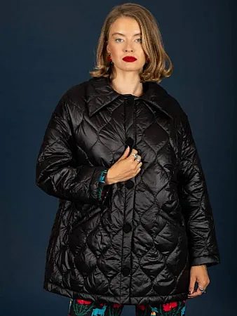 CHATON - Γυναικείο μπουφάν Marcus 130-61108-Jet Black (899)