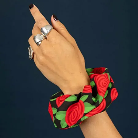 CHATON - Γυναικείο λαστιχάκι για τα μαλλιά Dylan 130-91202-Red (001)