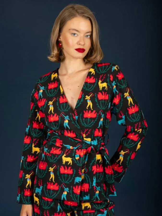 CHATON - Γυναικείο σακάκι Harry 130-61104-Black (001)