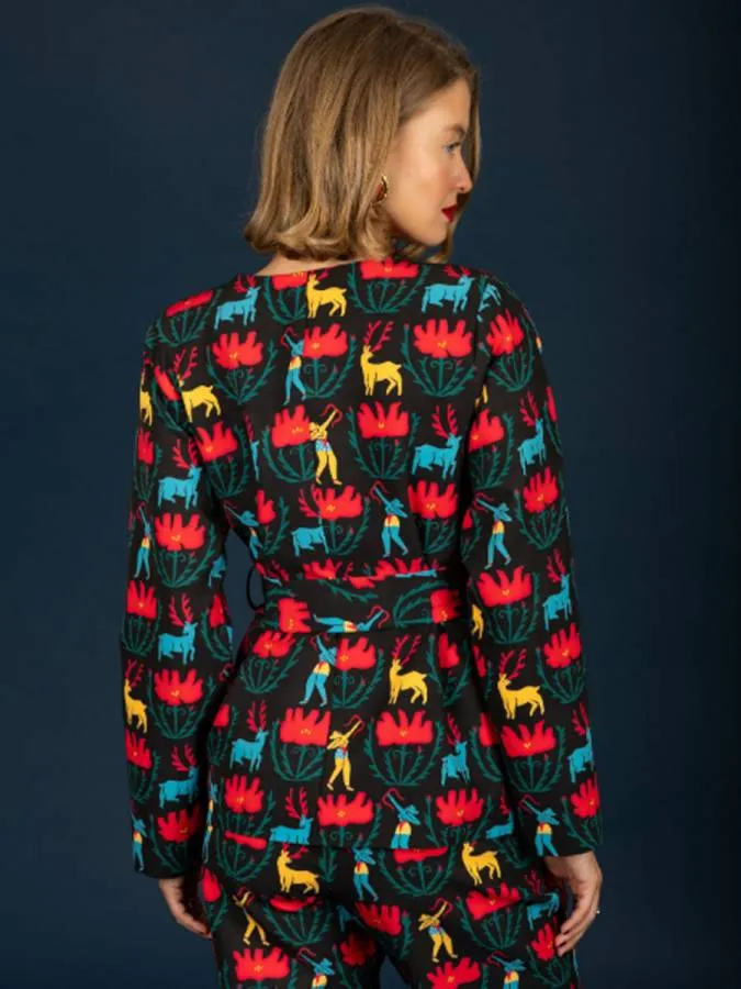 CHATON - Γυναικείο σακάκι Harry 130-61104-Black (001)