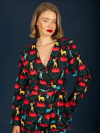 CHATON - Γυναικείο σακάκι Harry 130-61104-Black (001)