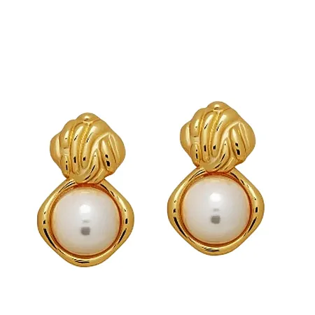 ALMYNOMA - Γυναικεία σκουλαρίκια AURELIA EARRINGS GOLD