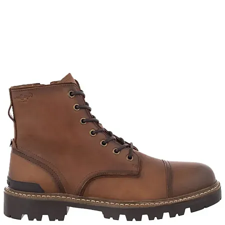 PEPE JEANS - Ανδρικά μποτάκια RYAN BTIT M PMS500002 (879) Cognac Brown