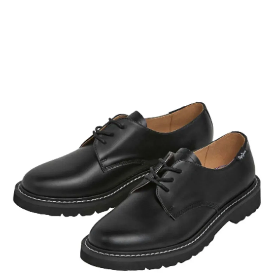 PEPE JEANS - Ανδρικά μοκασίνια TOM BRIT M PMS100002 (999) Black