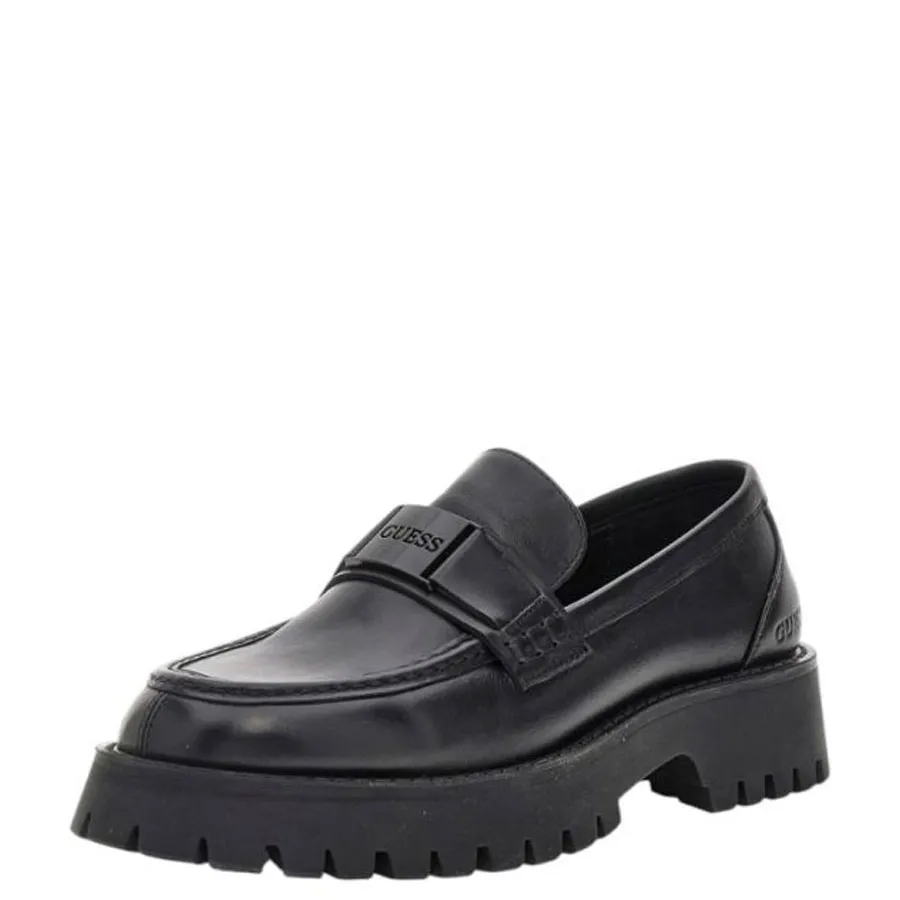 GUESS - Ανδρικά μοκασίνια FMTGORLEA14 Black
