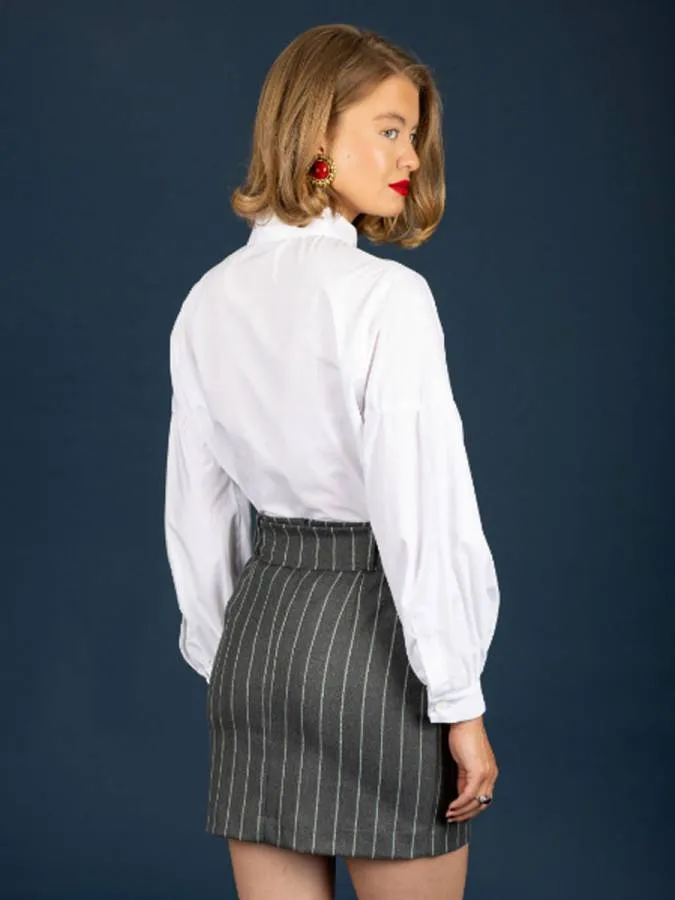 CHATON - Γυναικεία φούστα Brendan skirt 130-41116-Grey (810)