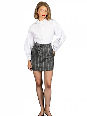 CHATON - Γυναικεία φούστα Brendan skirt 130-41116-Grey (810)