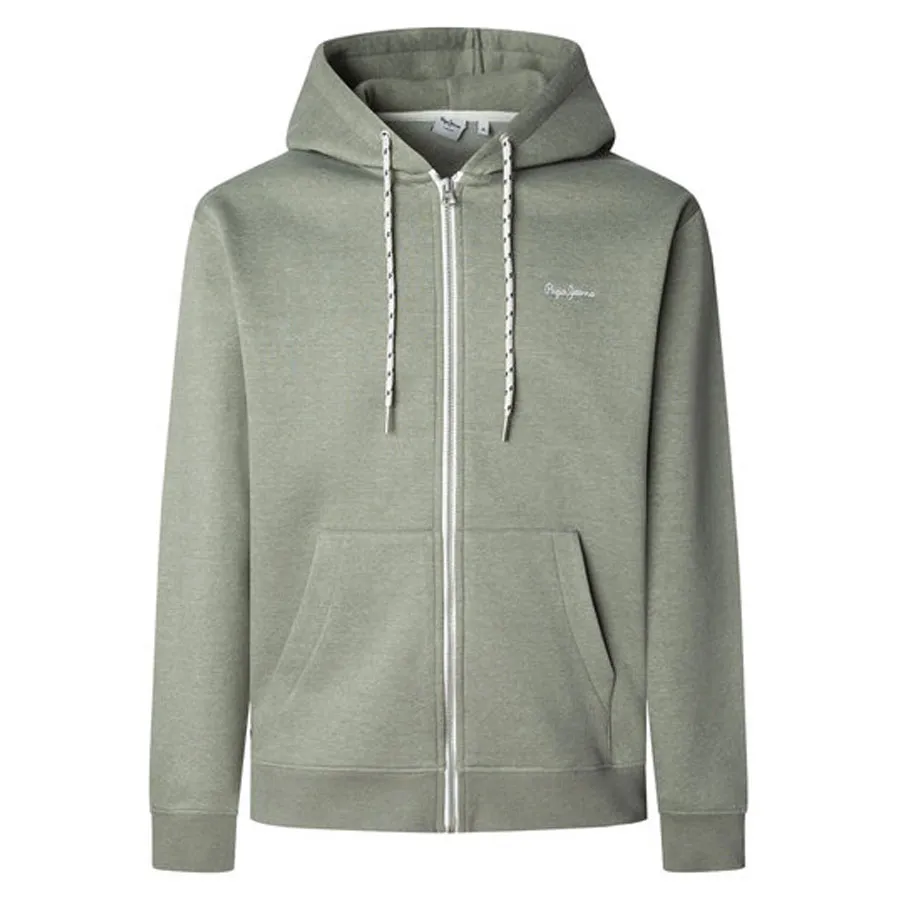 PEPE JEANS - Ανδρική ζακέτα MACBETH MELANGE ZIO PM5800017 (679) Military Green