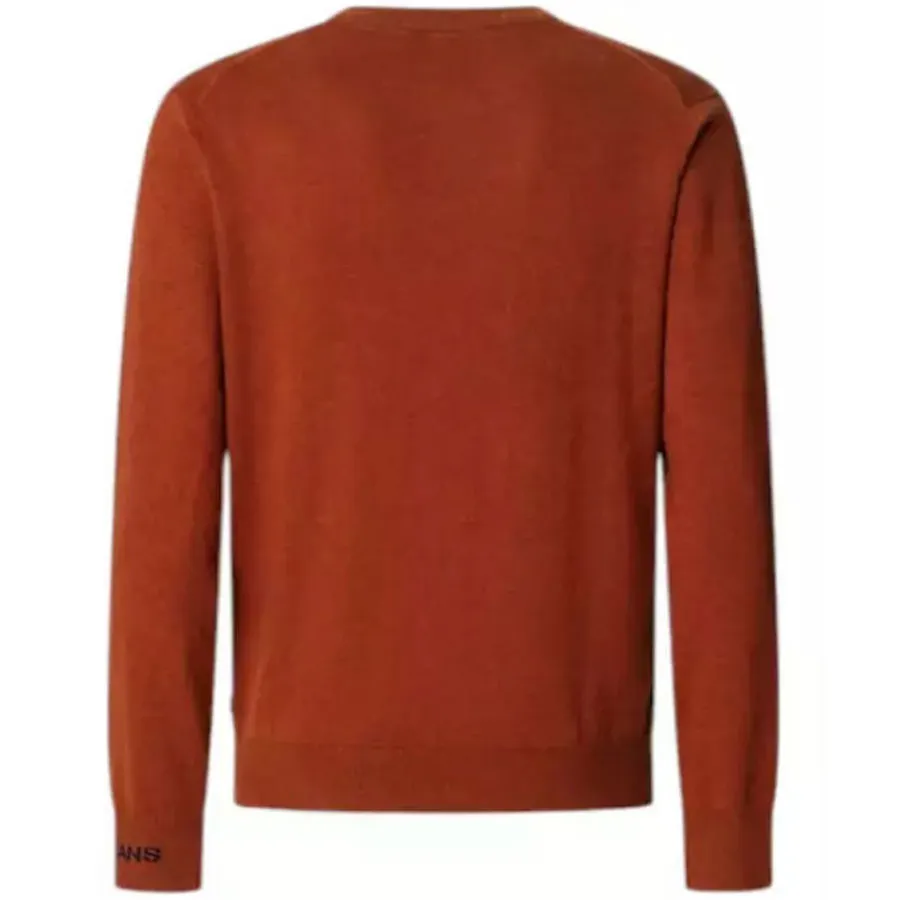 PEPE JEANS - Ανδρικό πουλόβερ ANDRE CREW NECK PM7000013 (262) Brick Red