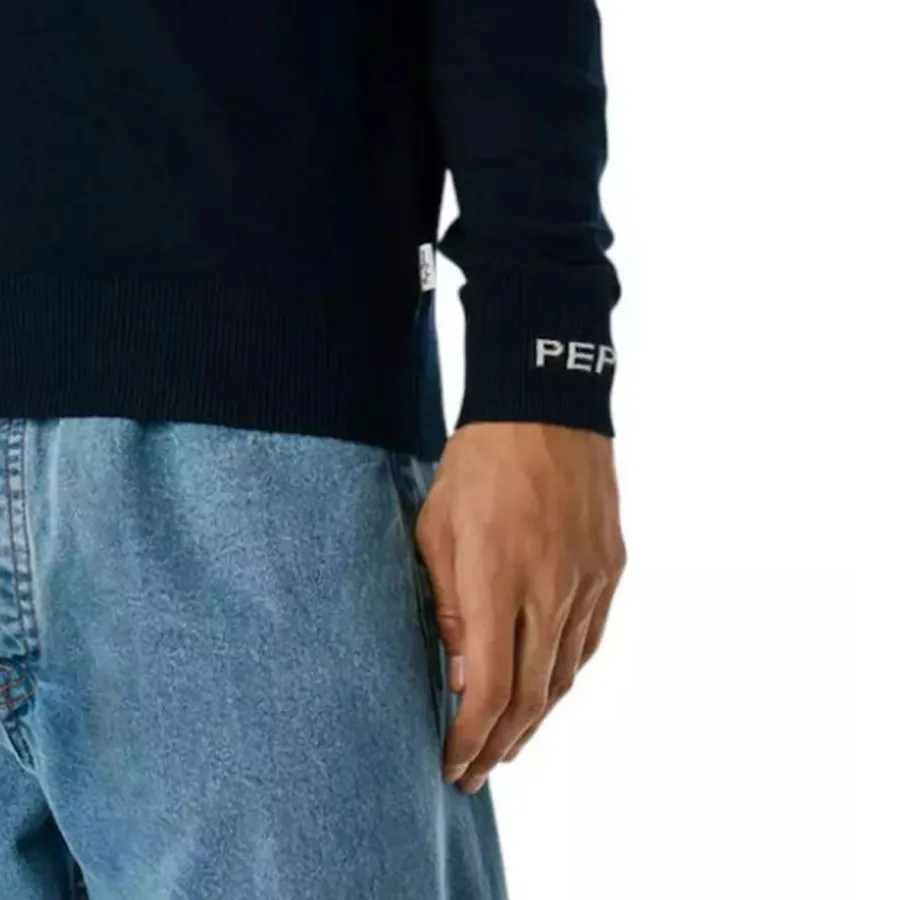 PEPE JEANS - Ανδρικό πουλόβερ ANDRE CREW NECK PM7000013 (594) Dullwich Blue