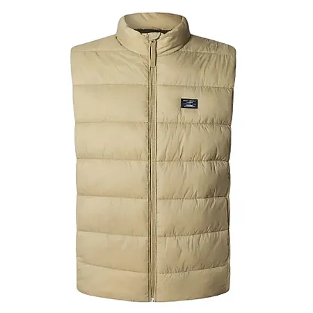 PEPE JEANS - Ανδρικό αμάνικο μπουφάν PUFFER GILLET PM4027189 (836) Stone Beige