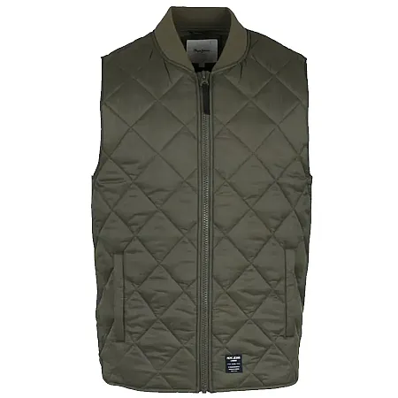 PEPE JEANS - Ανδρικό αμάνικο μπουφάν JENRY PM4027184 (679) Military Green