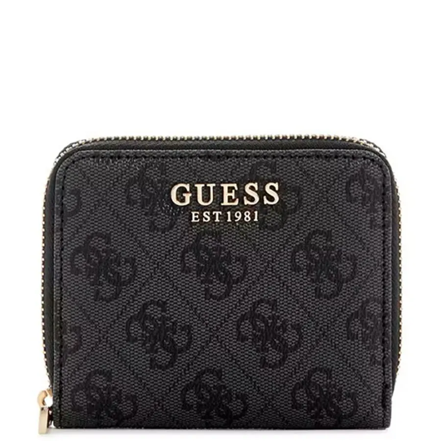 GUESS - Γυναικείο πορτοφόλι LAUREL II SLG SG7459137 COAL LOGO