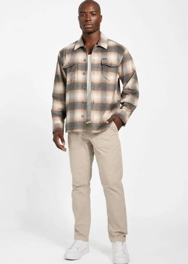 GUESS - Αντρικό OVERSHIRT AXEL M5BH31W2012 - L11J Μπέζ