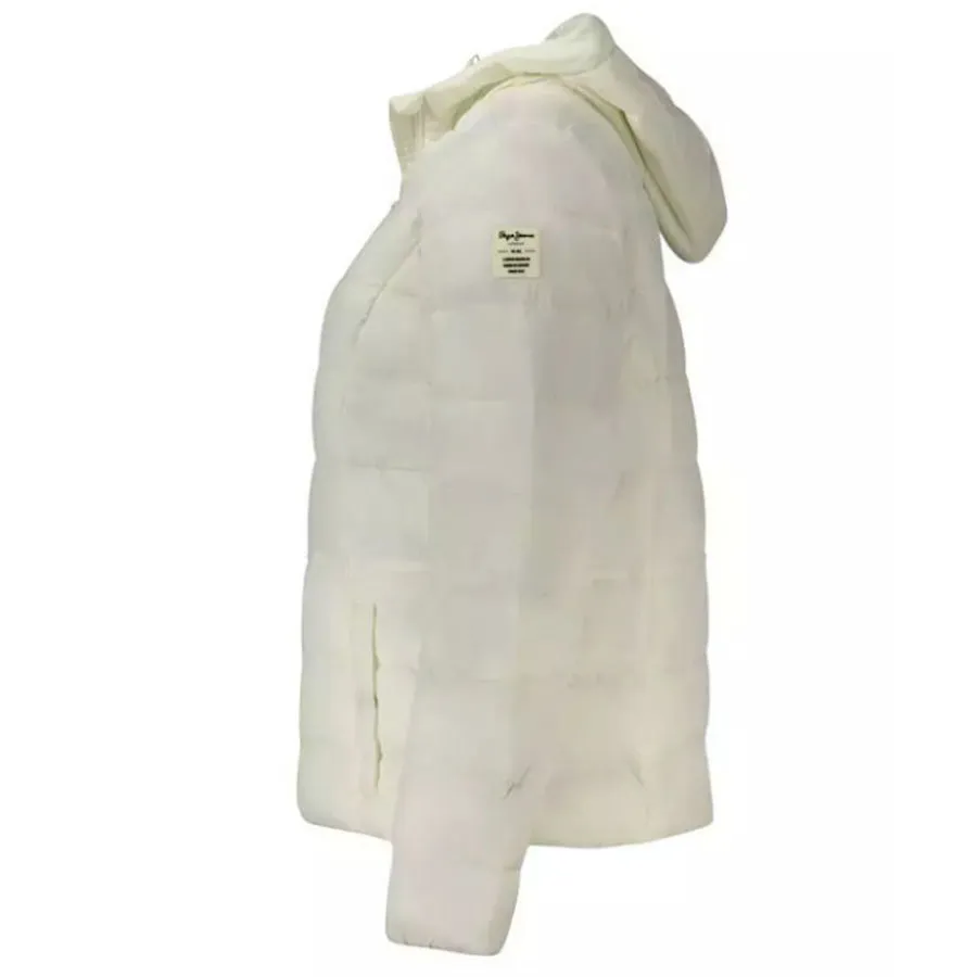 PEPE JEANS - Γυναικείο μπουφάν SALLY SHORT PL4024378 (805) Oyster White