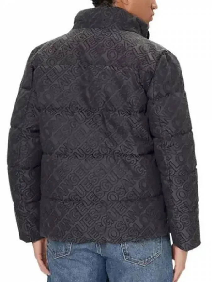 GUESS - Ανδρικό μπουφάν M5BL2DW2752-PJ3H Μαύρο