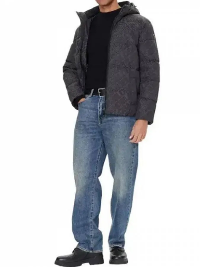 GUESS - Ανδρικό μπουφάν M5BL2DW2752-PJ3H Μαύρο