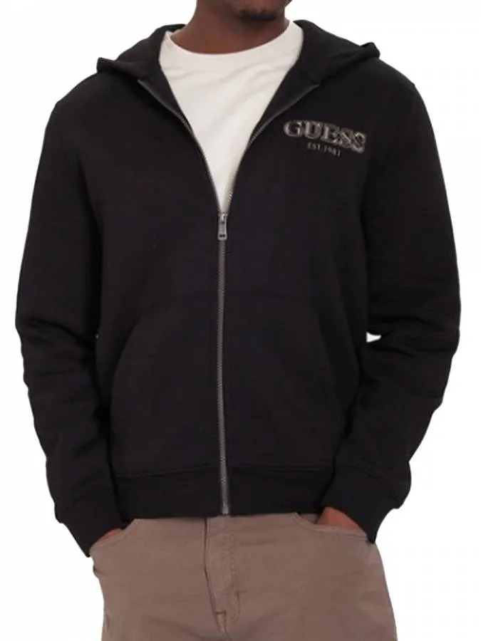 GUESS - Ανδρική ζακέτα M5BQ48K9Z21-JBLK Μαύρο