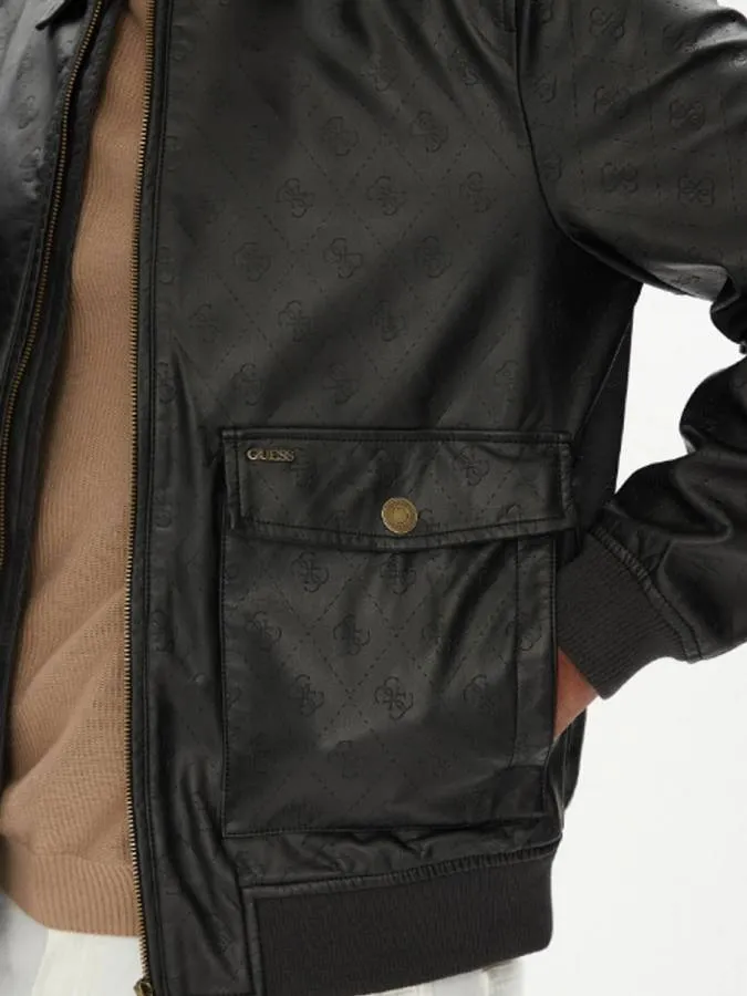 GUESS - Ανδρικό μπουφάν M5YL01WGUC0-P9UI Μαύρο