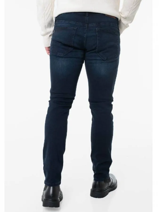 PEPE JEANS - Ανδρικό τζιν SLIM GYMDIGO JEANS TRACK PM20738987AG2 (000) Denim